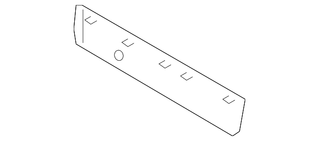71880-35060-C0 Деталь CARPET TRIM, RIGHT
