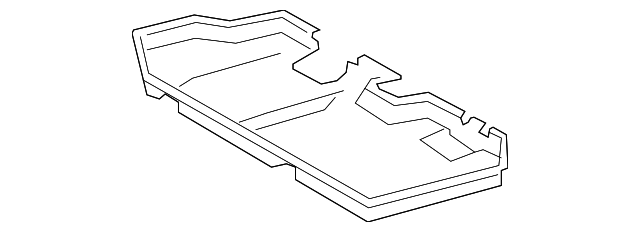 72927-60150-B0 Деталь UNDER COVER, RIGHT