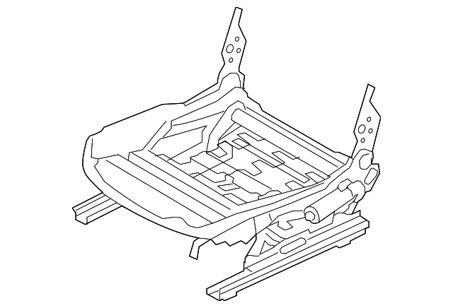 52-10-9-176-155 SEAT TRACK, LEFT