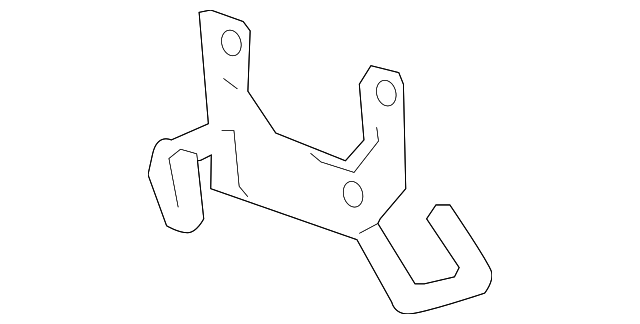 15240254 Деталь MUFFLER BRACKET, RIGHT