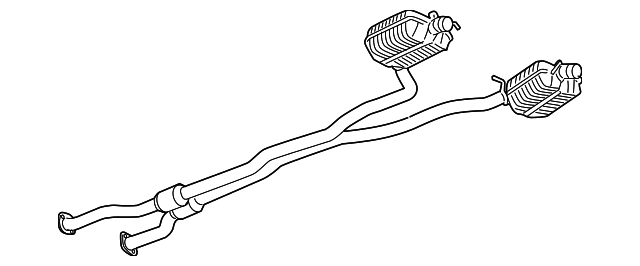 22882842 Деталь MUFFLER & PIPE