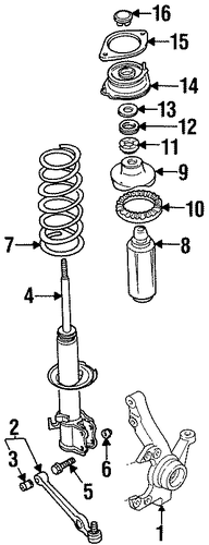 Aspire SUSPENSION COMPONENTS