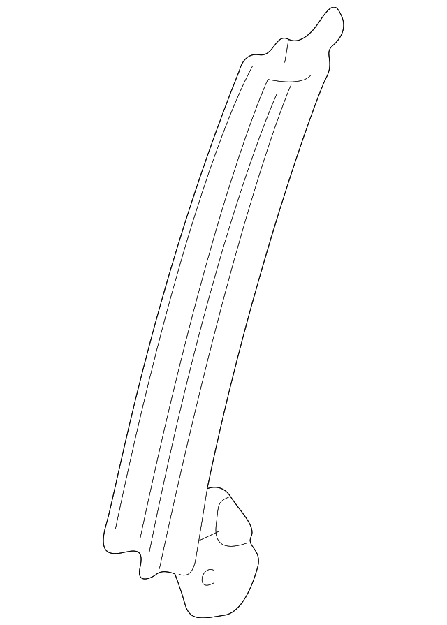 67403-30180 GUIDE CHANNEL, RIGHT