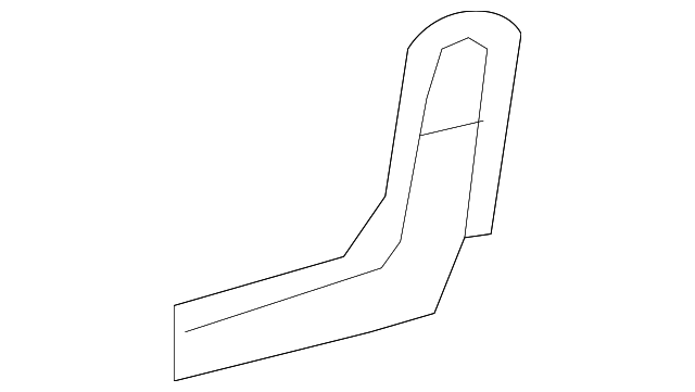 71691-0C080-C0 Деталь HINGE COVER, RIGHT