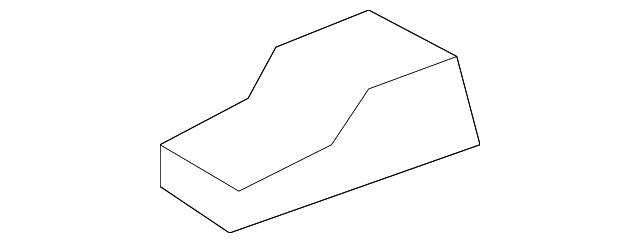 72124-0C010-C0 Деталь FRAME END CAP