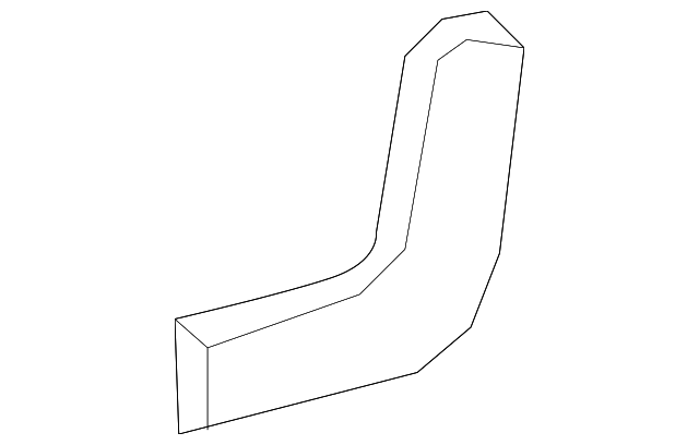 71692-0C040-B0 Деталь HINGE COVER, LEFT