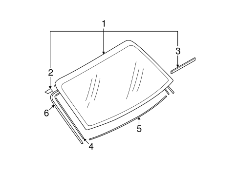 Impreza GLASS & HARDWARE - BACK