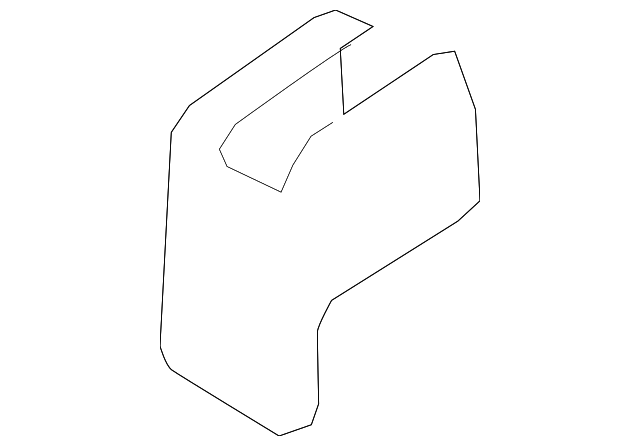 88271-4CP0A Деталь RAIL COVER, LEFT