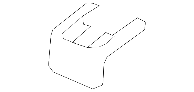 88220-4CP0B Деталь RAIL COVER, RIGHT