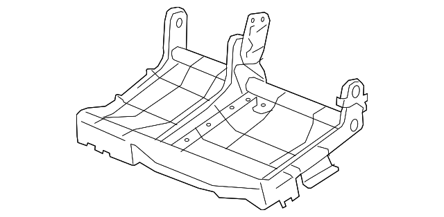 88351-4BA1A Деталь CUSHION FRAME, LEFT