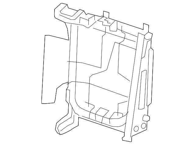 88010-4CP1A Деталь SEAT BACK FRAME, RIGHT