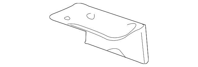 15734588 FENDER UPPER BRACKET, RIGHT