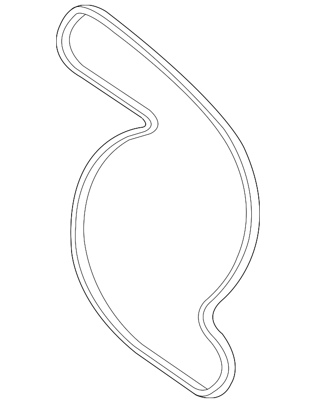 7B0-121-119 Деталь WATER PUMP GASKET