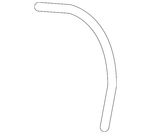 91389-7Y010 Деталь DRAIN HOSE, LEFT