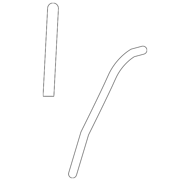 91389-7Y01A Деталь DRAIN HOSE, LEFT