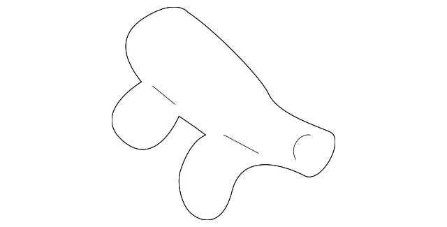 11518722 HEAD AIR BAG RETAINER, LEFT