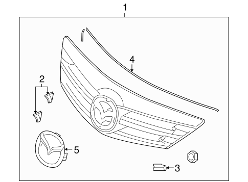 3 GRILLE & COMPONENTS 3