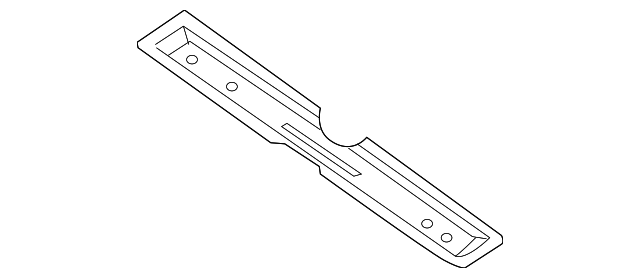 75440-7S030 Деталь REAR CROSSMEMBER