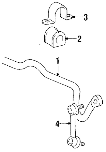 Avalon STABILIZER BAR & COMPONENTS