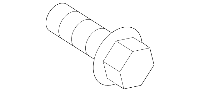 910105012019 SHOCK LOWER BOLT, RIGHT
