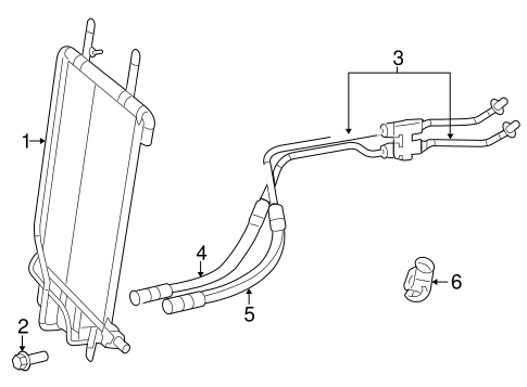 Durango TRANS OIL COOLER