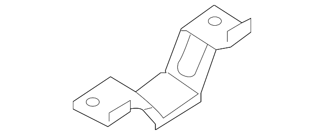 55236-EB000 Деталь UPPER SUPPORT, LEFT