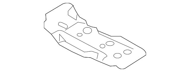 65381-A9000 Деталь SEAT REINF, RIGHT