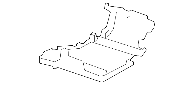 1DU541D1AA Деталь CUSHION FRAME, RIGHT
