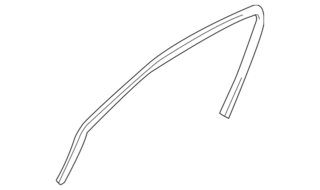 25862650 Деталь REVEAL MOLDING, RIGHT