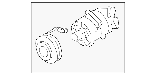 9L8Z-19703-A Деталь COMPRESSOR ASSY