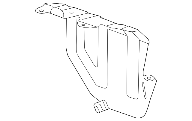 12618248 Деталь REAR SHIELD