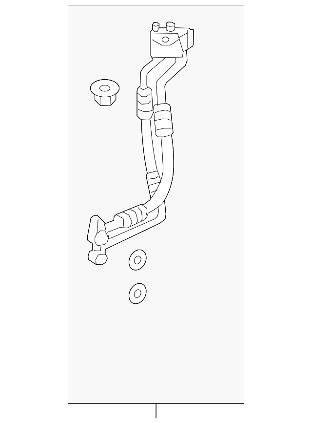 97761-2W000 Деталь FRONT AC TUBE