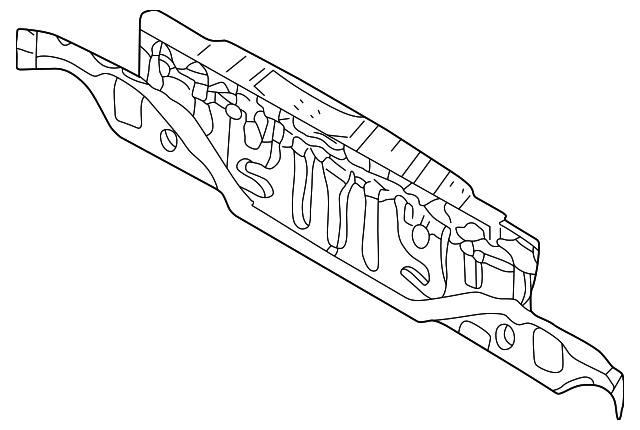 MN186603 Деталь REAR BODY PANEL