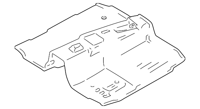 91176861 Деталь FRONT FLOOR PAN