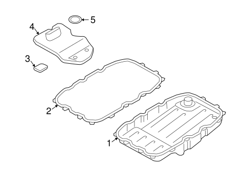 Touareg TRANSAXLE PARTS