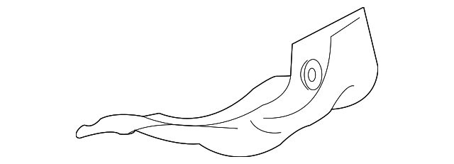 165901PM1A LOWER SHIELD, RIGHT