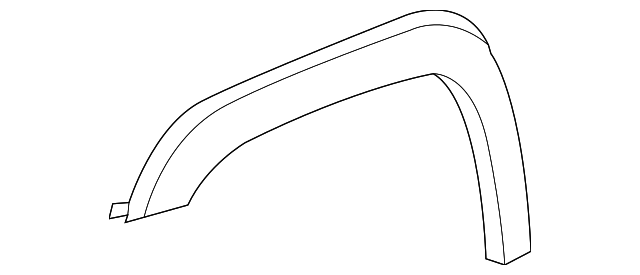 8890462480 Деталь WHEEL OPNG MLDG, RIGHT