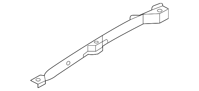 8151279290 Деталь FENDER BRACKET, LEFT