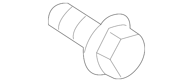 8115174840 Деталь FENDER BOLT, RIGHT