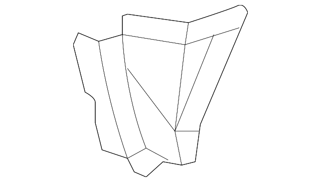 61641-52050 Деталь GUSSET, RIGHT