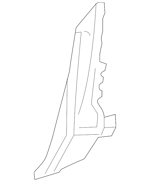 61702-52030 Деталь PILLAR REINF, LEFT