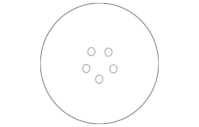 MR641140 Деталь WHEEL, ALLOY