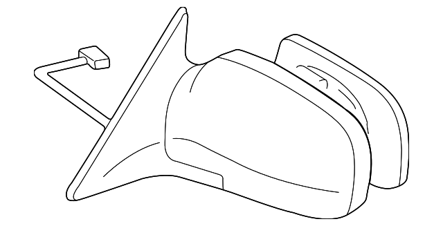 87910-42500-A0 Деталь MIRROR ASSY, RIGHT