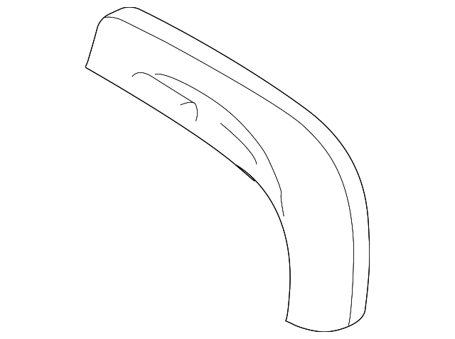 87961-42180 Деталь MIRROR GLASS, LEFT