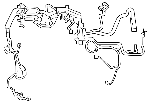 82121-06C60 Деталь ENGINE HARNESS