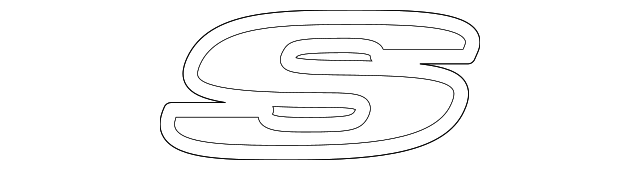 75444-12B61 Деталь NAMEPLATE