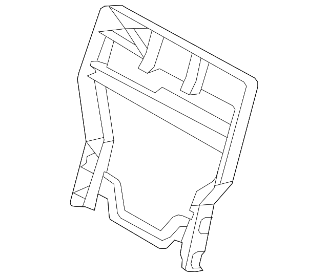 7B0-885-504-C Деталь SEAT BACK FRAME, RIGHT