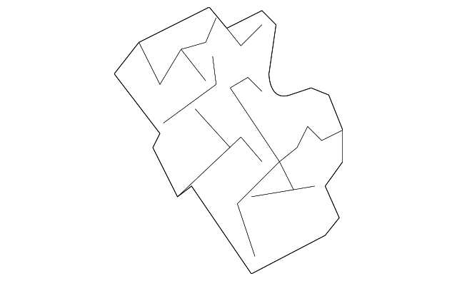 7L6-857-895-B Деталь BRACKET LOWER RETAINER