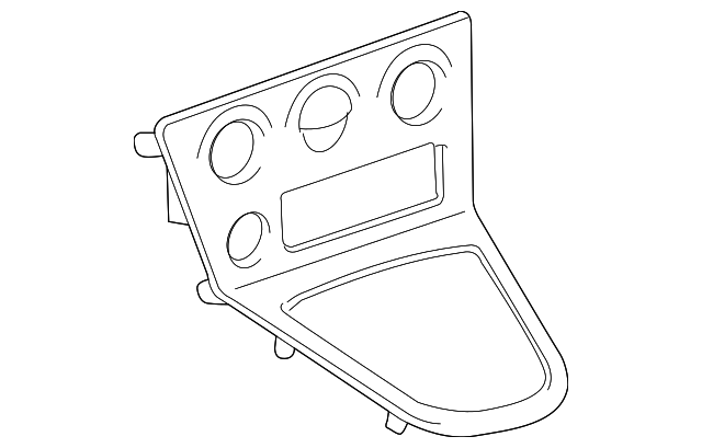 55411-01060 Деталь CENTER BEZEL