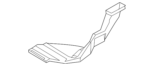 27832AR200 Деталь FLOOR DUCT, LEFT